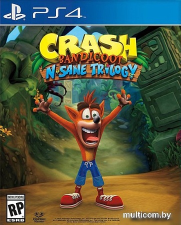 Игра Crash Bandicoot N. Sane Trilogy для PlayStation 4