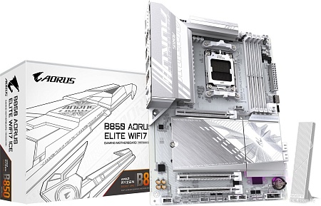 Материнская плата Gigabyte B850 Aorus Elite WiFi7 Ice (rev. 1.1)