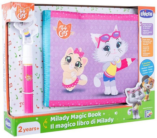 Развивающая игрушка Chicco Книжка мягкая Milady 00009938000000