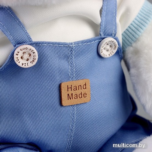 Классическая игрушка Milo Toys Little Friend Медведь в синем комбинезоне 9905631