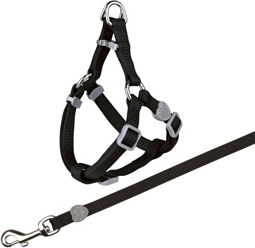 Шлея с поводком Trixie Premium, цвета в ассортименте (41891)