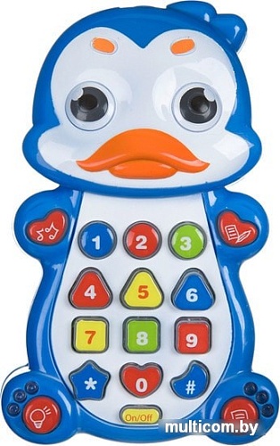 Развивающая игрушка Bondibon Умный телефон. Пингвин ВВ4548