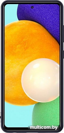 Чехол Samsung Silicone Cover для Samsung Galaxy A52 (черный)