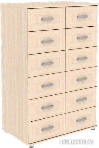 Комод Уют Сервис Гарун-К 312.12 (молочный дуб)