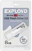 USB Flash Exployd 620 8GB (белый)