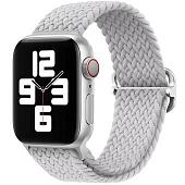Ремешок Rumi Wick из плетеного нейлона для Apple Watch 42/44/45mm (светло-серый)