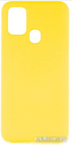 Чехол для телефона Case Cheap Liquid для Galaxy M31 (желтый)