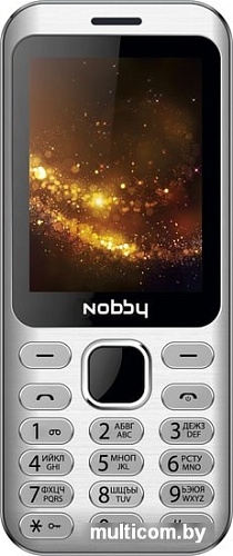 Мобильный телефон Nobby 320 (серебристый)