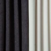 Комплект штор Pasionaria Керти 400x270 (темно-серый/белый)