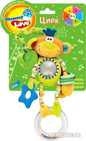 Погремушка Mommy Love Цирк POO0\M