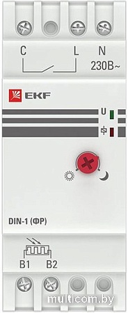 Фотореле EKF PROxima fr-din-1-25
