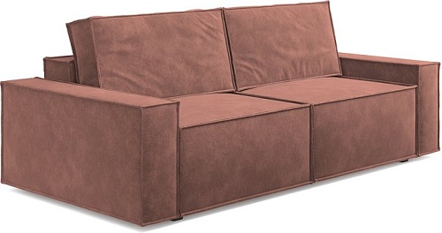 Диван Сонум Loft (микровелюр терракотовый)
