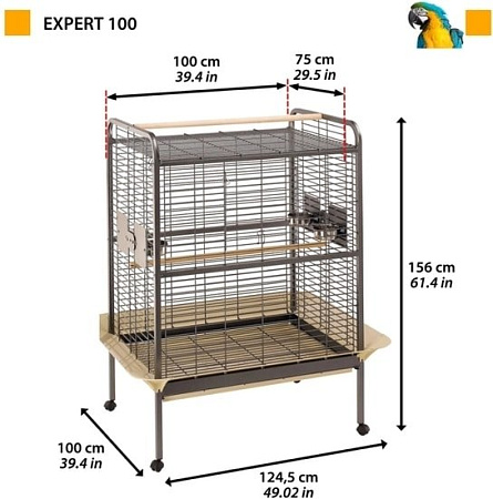 Клетка Ferplast Expert 100 55042521