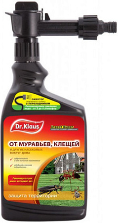 Инсектицид Dr. Klaus Insect Super от муравьев клещей и других насекомых DK06230011 1 л