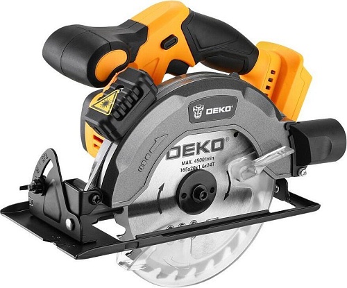 Дисковая (циркулярная) пила Deko DKCS20DA 085-1155 (с 1-им АКБ)