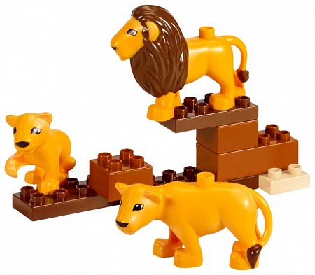 Конструктор LEGO Education PreSchool DUPLO Дикие животные 45012