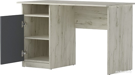 Стол Памир ПКС-12 (крафт белый/антрацит)