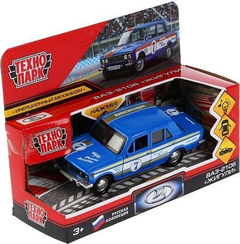 Технопарк Ваз-2106 Жигули Спорт 2106-12SLSRT-BU