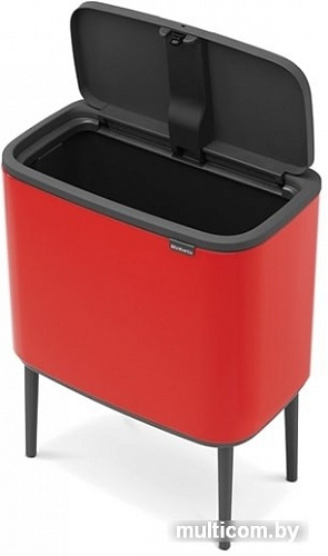 Brabantia Bo Touch Bin 36 л (пламенно-красный)