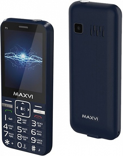 Мобильный телефон Maxvi P3 (синий)