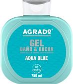 Косметика по уходу за телом Agrado Гель для душа Bath Gel Aqua Blue 750 мл