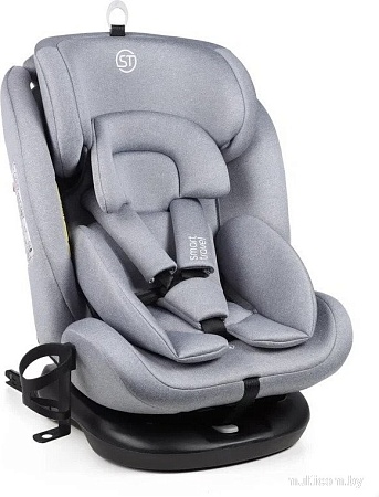 Детское автокресло Smart Travel Boss Isofix KRES3894 (светло-серый)