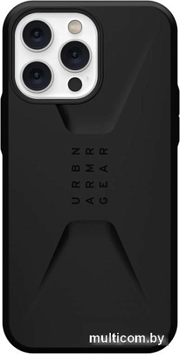 Чехол для телефона Uag для iPhone 14 Pro Max Civilian Black 114043114040