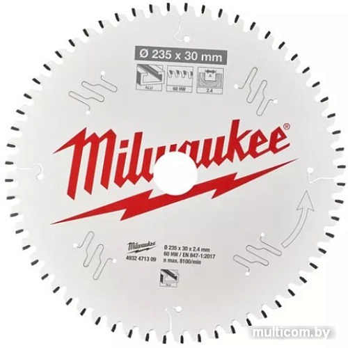 Пильный диск Milwaukee 4932471309