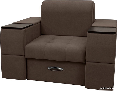 Сириус Лидер-13 ППУ 135x110 (Eva 26 велюр коричневый)