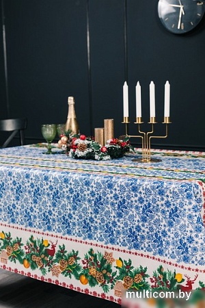 Скатерть Stolima Барыня-сударыня 803-2 К Рождеству 160x140