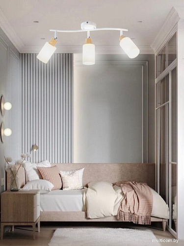 Спот Aitin Pro НПБ 02-3x40-102 DA6127/3 (белый/дерево)