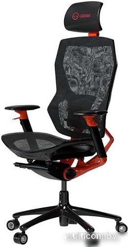 Кресло Lorgar Grace 855 (черный/красный)