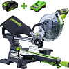 Торцовочная пила Greenworks GD24MS216 1501707UG (с 1-им АКБ)