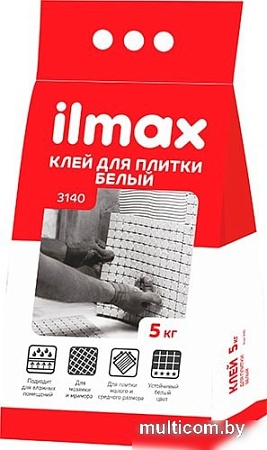 Клей для плитки ilmax 3140 (5 кг)