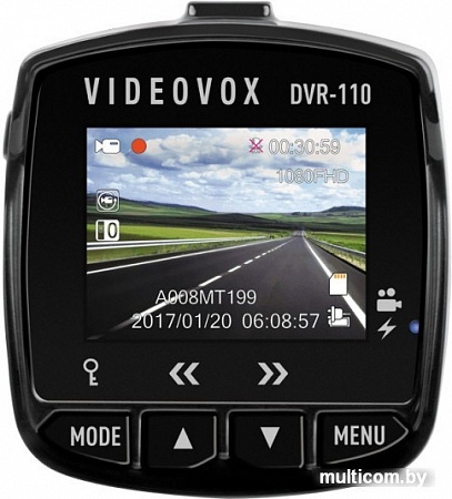 Автомобильный видеорегистратор Videovox DVR-110