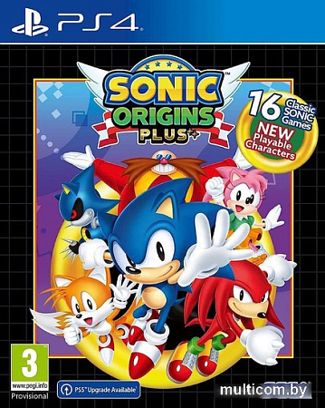 Sonic Origins Plus для PlayStation 4