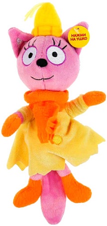 Музыкальная игрушка Мульти-пульти Три Кота Лапочка в зимней одежде V92748-13