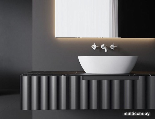 Умывальник Umy Home NOA 56x33.5 U-Solid (черный матовый)