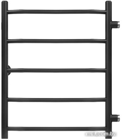 Полотенцесушитель Granula Трапеция 50х60 5 перекладин (боковое подключение, черный матовый)