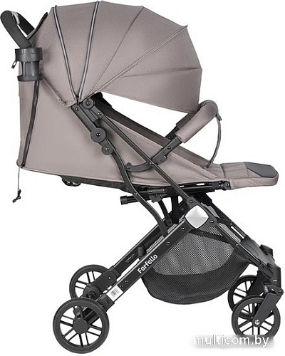 Коляска прогулочная «книга» Farfello Comfy Go Comfort CG-002 (серый/бежевый)