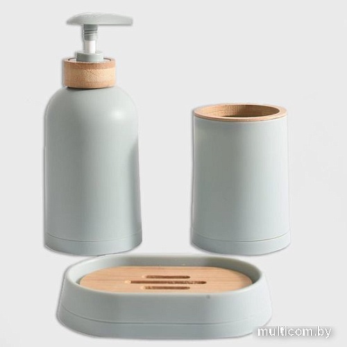 Набор аксессуаров для ванной Arya Rustic 8680943100689 (зеленый)