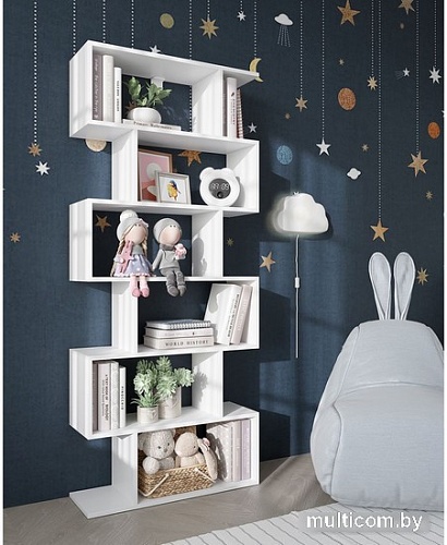 Стеллаж Горизонт Asti 2 (белый)