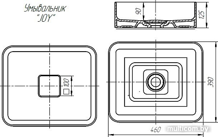 Умывальник Dreja Джой