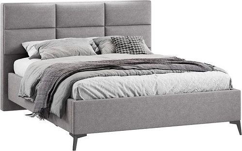 Кровать Трия Делана Тип 1 160x200 (микрошенилл Relax Mocco)