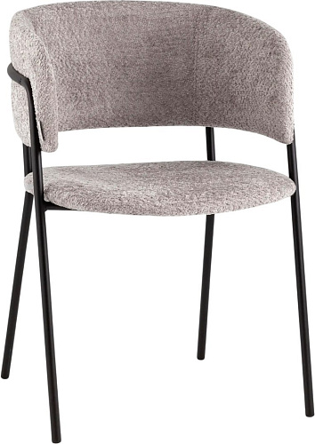 Стул с подлокотниками Stool Group Нэлли AV 486-C82-9005 (букле светло-серый)
