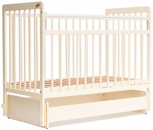 Детская кроватка Bambini Euro Style М 01.10.05 (слоновая кость)