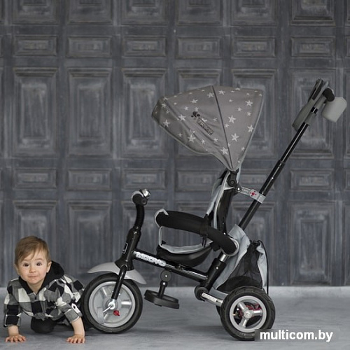Детский велосипед Lorelli Moove Air 2020 (серые звезды)