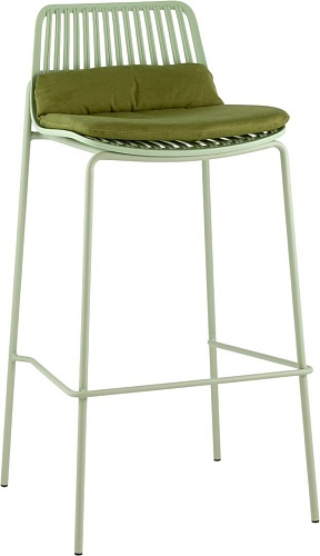 Стул Stool Group Louran с подушкой D-012H-75 (зеленый)