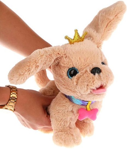 Интерактивная игрушка Fluffy Family Щенок Ушки хлопушки 681783