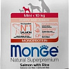 Сухой корм для собак Monge Speciality Line Monoprotein с лососем и рисом 2.5 кг